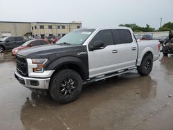 Salvage trucks for sale at Wilmer, TX auction: 2017 Ford F150 Supercrew