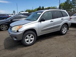 Salvage cars for sale from Copart Denver, CO: 2004 Toyota Rav4