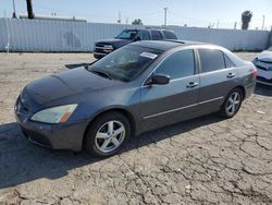 Salvage cars for sale at Van Nuys, CA auction: 2005 Honda Accord EX