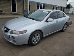 Salvage cars for sale at New Britain, CT auction: 2005 Acura TSX