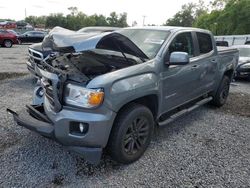 Salvage cars for sale from Copart Riverview, FL: 2019 GMC Canyon SLE