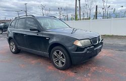 Vehiculos salvage en venta de Copart North Billerica, MA: 2005 BMW X3 3.0I