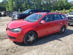 Salvage cars for sale from Copart North Billerica, MA: 2014 Volkswagen Jetta TDI