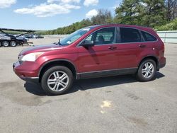 Salvage cars for sale at Brookhaven, NY auction: 2010 Honda CR-V EX