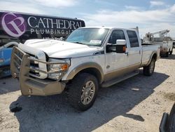 Salvage cars for sale at Haslet, TX auction: 2014 Ford F350 Super Duty