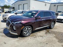 Salvage cars for sale at New Orleans, LA auction: 2022 Hyundai Palisade Calligraphy