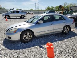 Salvage cars for sale from Copart Barberton, OH: 2007 Honda Accord EX