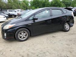 Salvage cars for sale at Waldorf, MD auction: 2011 Toyota Prius