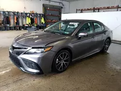 Salvage cars for sale at Candia, NH auction: 2021 Toyota Camry SE