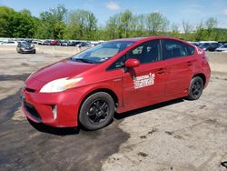 Salvage cars for sale from Copart Marlboro, NY: 2013 Toyota Prius