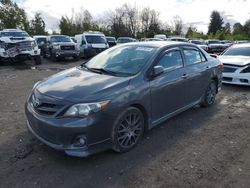 Salvage cars for sale from Copart Portland, OR: 2013 Toyota Corolla Base