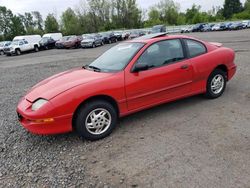 Salvage cars for sale at Portland, OR auction: 1996 Pontiac Sunfire SE