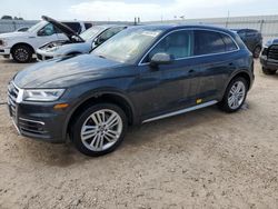 Salvage cars for sale from Copart Houston, TX: 2018 Audi Q5 Prestige