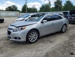 Salvage cars for sale at Midway, FL auction: 2016 Chevrolet Malibu Limited LTZ