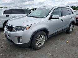 Salvage cars for sale from Copart Cahokia Heights, IL: 2014 KIA Sorento LX