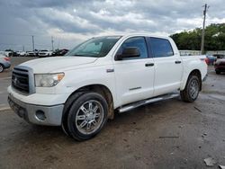 Salvage cars for sale from Copart Oklahoma City, OK: 2013 Toyota Tundra Crewmax SR5