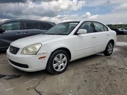 KIA Optima lx salvage cars for sale: 2008 KIA Optima LX