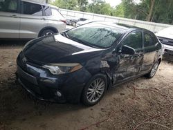 Salvage cars for sale from Copart Midway, FL: 2015 Toyota Corolla L