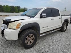 Salvage cars for sale from Copart Fairburn, GA: 2006 Nissan Titan XE