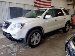 Salvage cars for sale at Conway, AR auction: 2012 GMC Acadia SLT-1