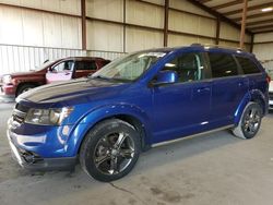 Salvage cars for sale at Pennsburg, PA auction: 2015 Dodge Journey Crossroad