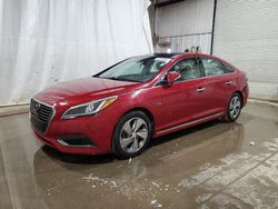 Salvage cars for sale at Central Square, NY auction: 2016 Hyundai Sonata Hybrid