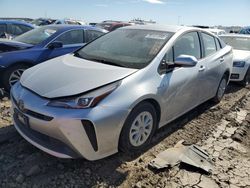 Salvage cars for sale at Brighton, CO auction: 2020 Toyota Prius L