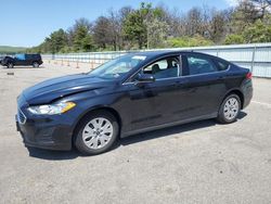 Salvage cars for sale at Brookhaven, NY auction: 2020 Ford Fusion S