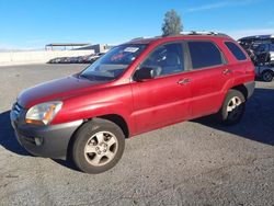 Salvage cars for sale from Copart North Las Vegas, NV: 2008 KIA Sportage LX