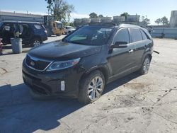 Salvage cars for sale at Tulsa, OK auction: 2014 KIA Sorento EX