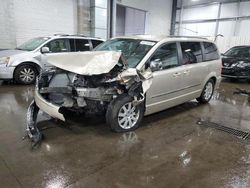 Salvage cars for sale at Ham Lake, MN auction: 2012 Chrysler Town & Country Touring L