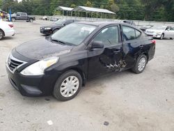 Salvage cars for sale at Savannah, GA auction: 2015 Nissan Versa S