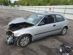 Salvage cars for sale at Assonet, MA auction: 1999 Honda Civic DX