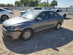 Salvage cars for sale at Riverview, FL auction: 2011 Volkswagen Jetta SE