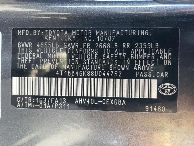 2008 Toyota Camry Hybrid