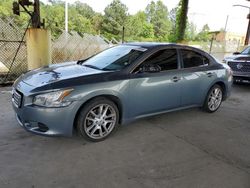 Salvage cars for sale from Copart Gaston, SC: 2010 Nissan Maxima S