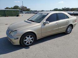 Salvage cars for sale at Orlando, FL auction: 2005 Mercedes-Benz C 320
