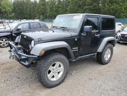 Flood-damaged cars for sale at auction: 2012 Jeep Wrangler Sport
