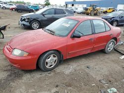 Salvage cars for sale at Woodhaven, MI auction: 2004 Chevrolet Cavalier