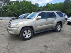 Salvage cars for sale at Austell, GA auction: 2005 Toyota 4runner Limited