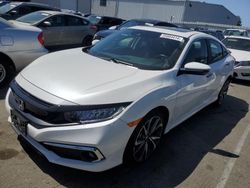 Salvage cars for sale from Copart Vallejo, CA: 2020 Honda Civic Touring