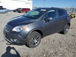 Buick Encore Sport Touring salvage cars for sale: 2016 Buick Encore Sport Touring