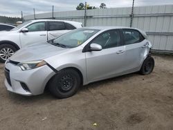 Salvage cars for sale at Harleyville, SC auction: 2016 Toyota Corolla L