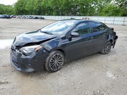 Salvage cars for sale at North Billerica, MA auction: 2016 Toyota Corolla L