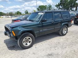 Salvage cars for sale at Riverview, FL auction: 1999 Jeep Cherokee Sport