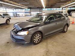 Salvage cars for sale from Copart Wheeling, IL: 2015 Volkswagen Jetta SE