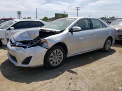 Salvage cars for sale at Chicago Heights, IL auction: 2014 Toyota Camry L