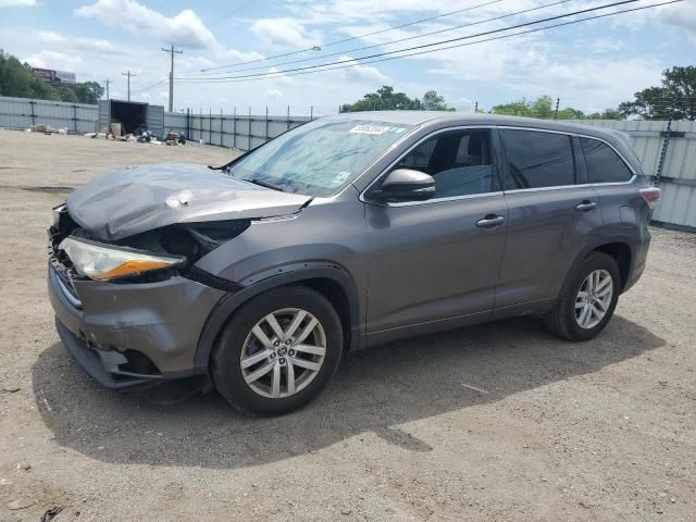 2016 Toyota Highlander LE