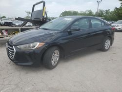 Salvage cars for sale at Lexington, KY auction: 2018 Hyundai Elantra SE