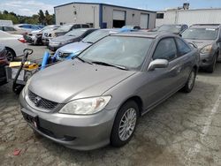 Vehiculos salvage en venta de Copart Vallejo, CA: 2005 Honda Civic EX